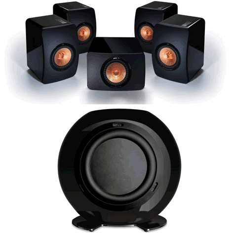 5.1 KEF LS50 Home Cinema System inc. HTB2SE Sub Woofer